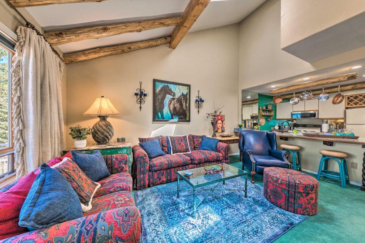 Eclectic Home With Deck 4 Miles To Ski Cloudcroft! Exteriér fotografie